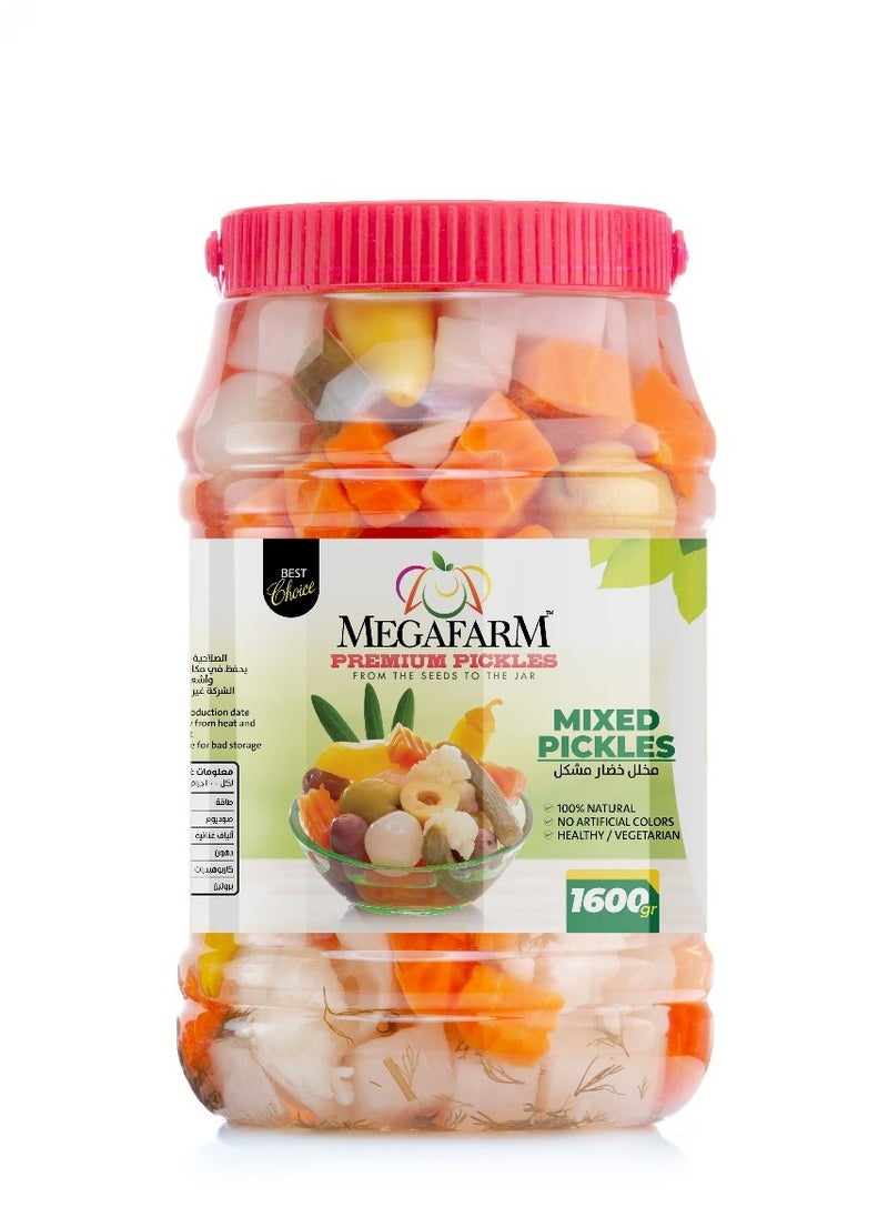 Megafarm Mixed Pickles 1.6kg  - Image 2