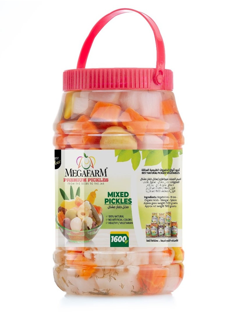 Megafarm Mixed Pickles 1.6kg  - Image 3