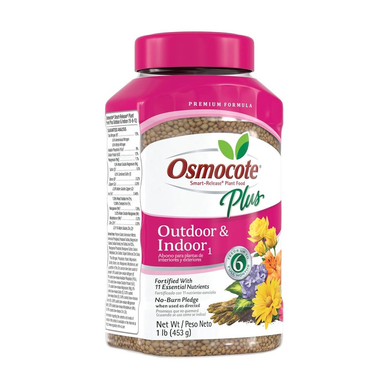Osmocote Plus Smart-Release Plant Food for Outdoor & Indoor Use, 1 lb - Image 4