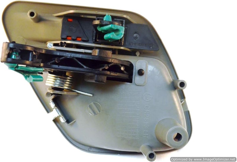 PT Auto Warehouse CH-2813G-DP Inner Interior Door Handle - Gray Left/Right Pair - Image 2