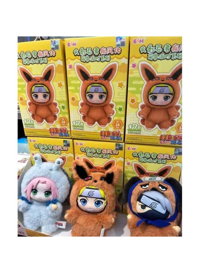 EIKHI Naruto Fox Pajama Edition – Cute Anime Figure of Naruto Uzumaki in Animal Costume – Soft Vinyl Collectible Toy for Display, Gifting & Fans – Single Character Pack with Themed Packaging - Image 4