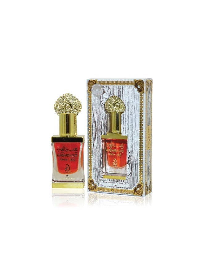 my perfumes زيت عطري خشاب عود أبيض مركز 12 مل - Image 4