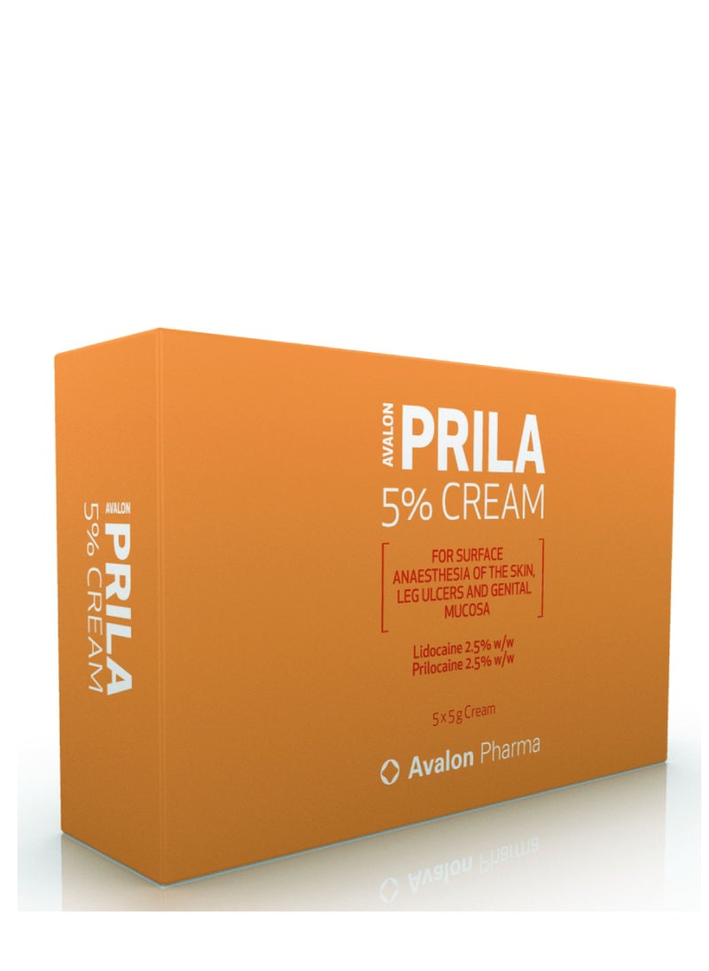 Avalon Pharma - Prila 5% Cream 5pcs 5 gm - Image 1