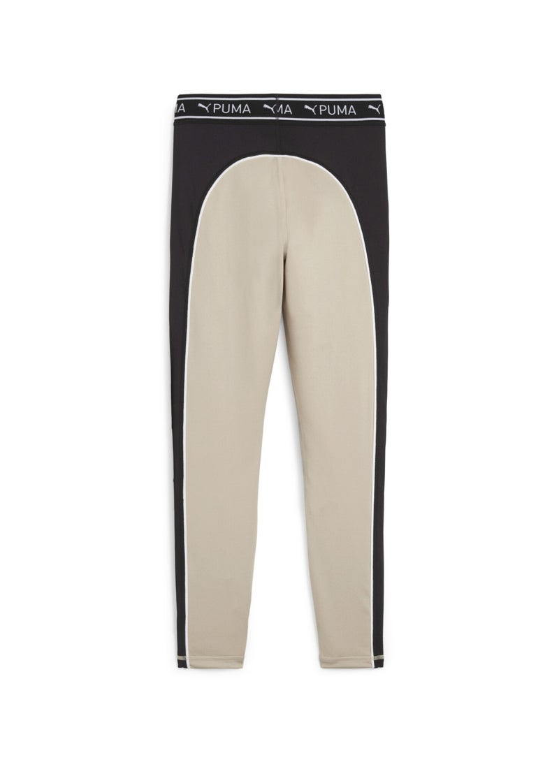 PUMA FIT Womens Beige 7/8 Training Tights - Image 2