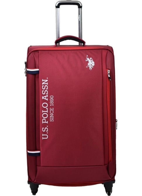 Base. Polo Assn. Suitcase Large Size Claret Red Fabric Suitcase - pzsku/Z37AC86961A21ECC9ADECZ/45/_/1725794674/2b11ac6c-5d0a-4ca5-aa94-c70fc8e951f6