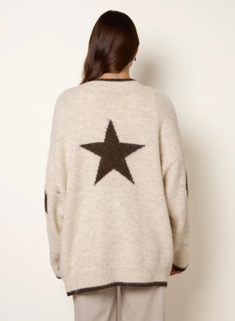 Blue Vanilla Star Cardigan