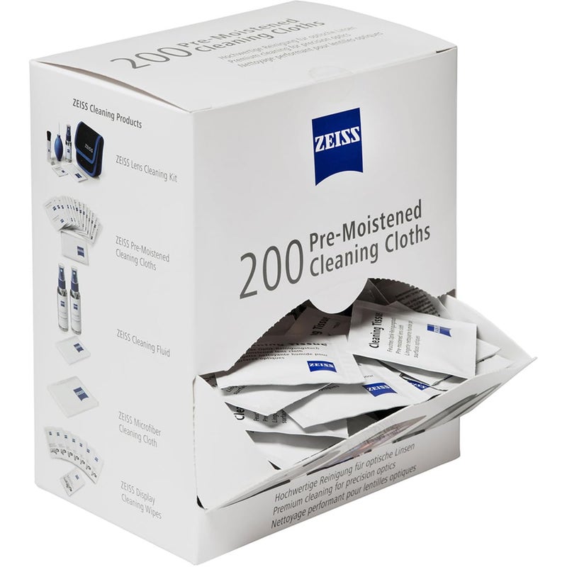 ZEISS Pre-Moistened Lens Wipes, 200-ct - Image 4