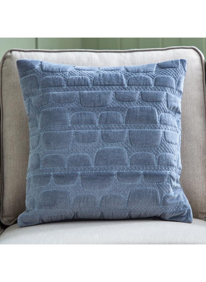 Home Box Art Accent Saba Quilted Cushion Cover - 45x45 cm  - Image 1