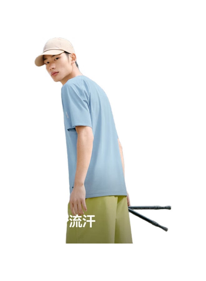 Beneunder Men'S Short Sleeve T-Shirt Summer Sports Quick-Drying T-Shirt Breathable Comfortable Loose Round Neck Base Shirt Hi943 - Image 2