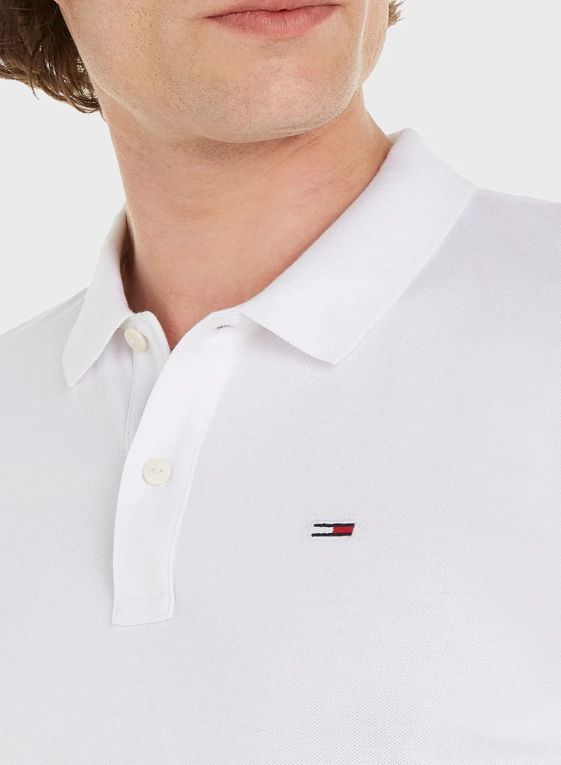 TOMMY JEANS Logo Polo