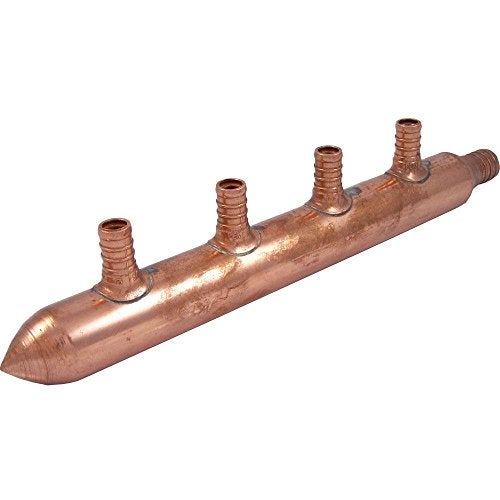 SharkBite 4 Port Closed Crimp Copper Multi-Port Tee, Plumbing Fittings, PEX Pipe, PE-RT, 22785 - Image 2