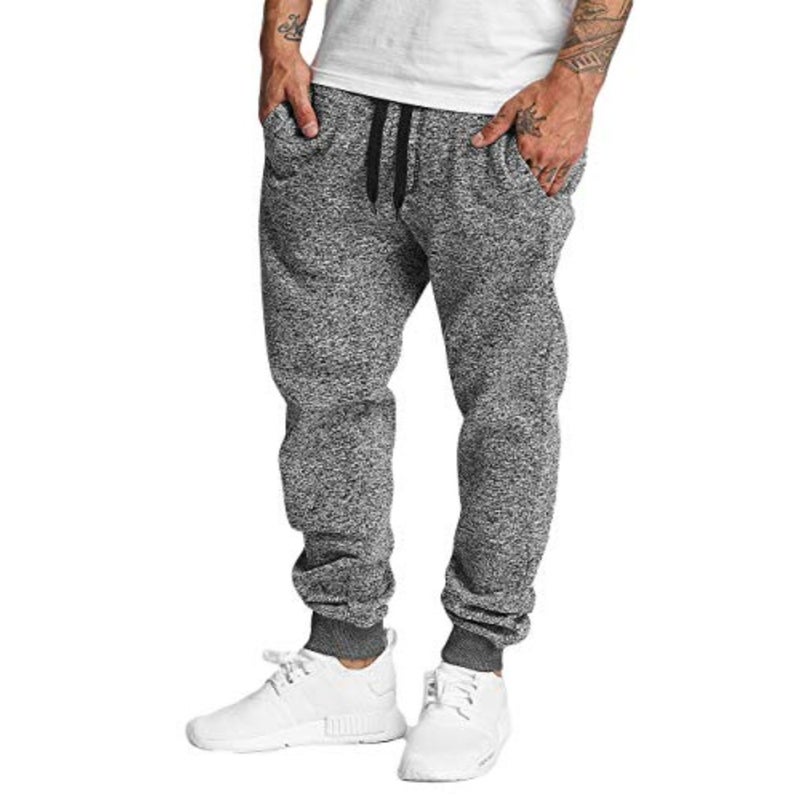 بنطال رياضي Marled Fleece للرجال من Southpole - مقاسات عادية وكبيرة وطويلة - Image 1