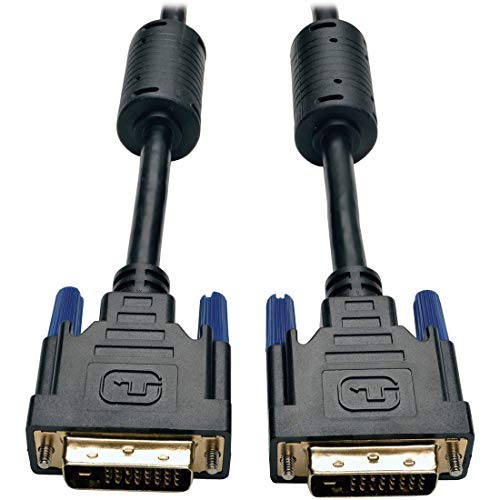 Tripp Lite DVI Dual Link Cable, Digital TMDS Monitor Cable (DVI-D M/M) 50-ft.(P560-050) , Black - Image 1
