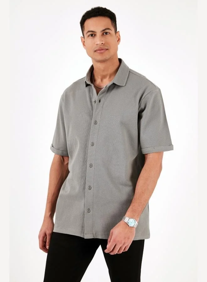 Buratti  Buratti Cotton Regular Fit Short Sleeve Shirt Men's SHIRT 5902724 for Men | Best Price UAE