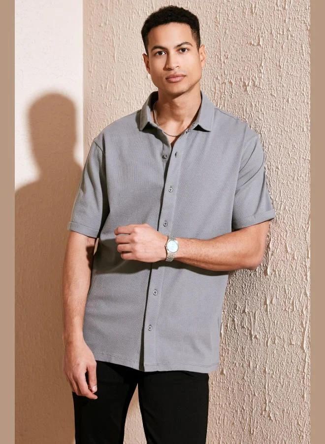 Buratti  Buratti Cotton Regular Fit Short Sleeve Shirt Men's SHIRT 5902724 for Men | Best Price UAE