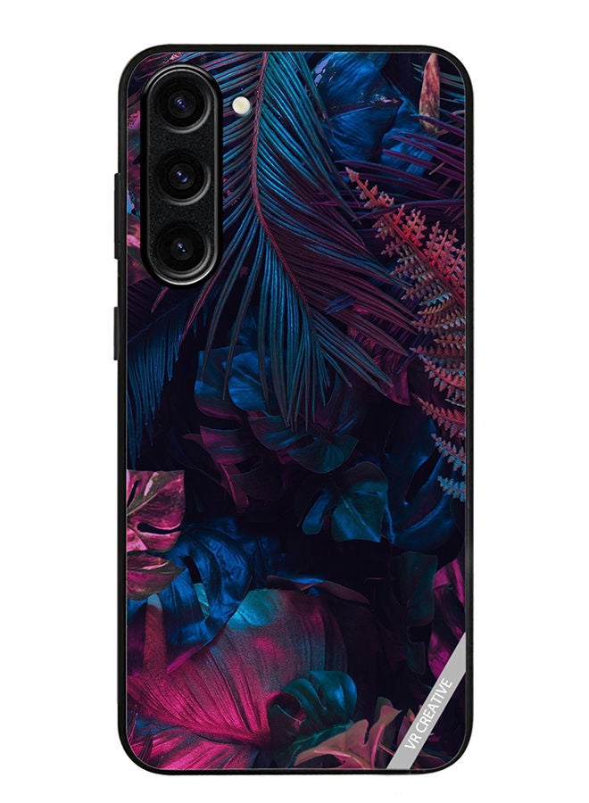 VR CREATIVE Protective Case Cover For Samsung Galaxy S23 Plus Leaf Design Multicolour - Image 1