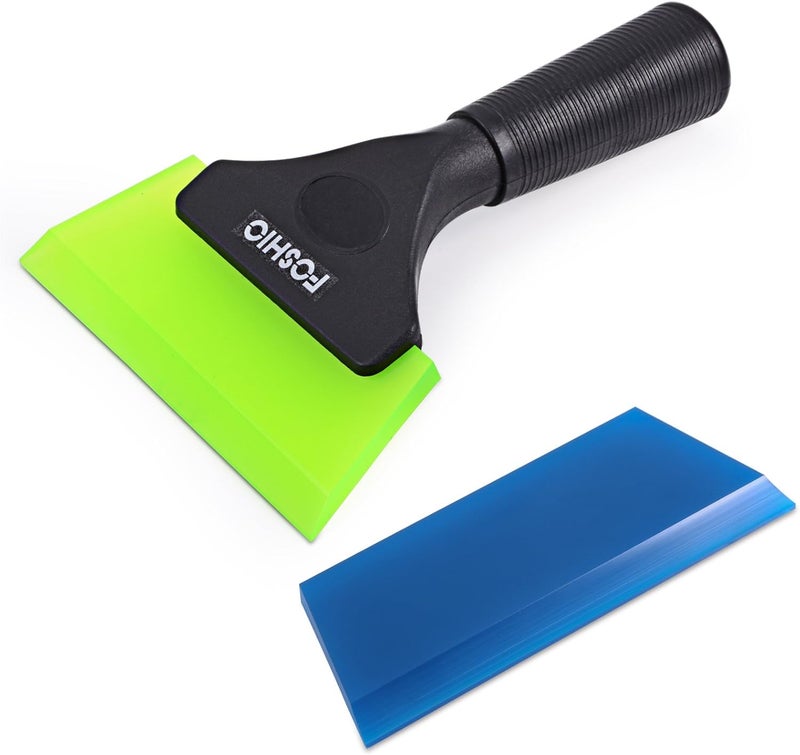 FOSHIO Rubber Squeegee with Extra Blade - Image 1