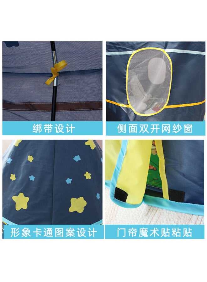 MEIBEI Pei Children's Tent Baby Play House Indoor Princess Toy House Castle Yurt Children's Toy Tent - Image 2
