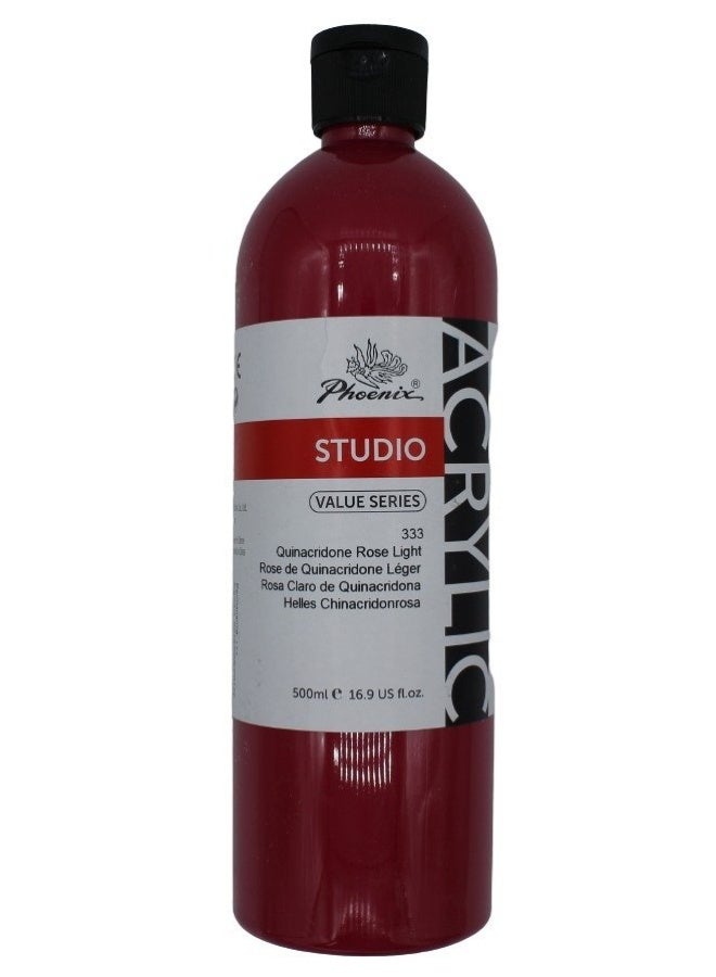 Phoenix Phonix - Acrylic Studio Paint, Pink 333 - 500 ml