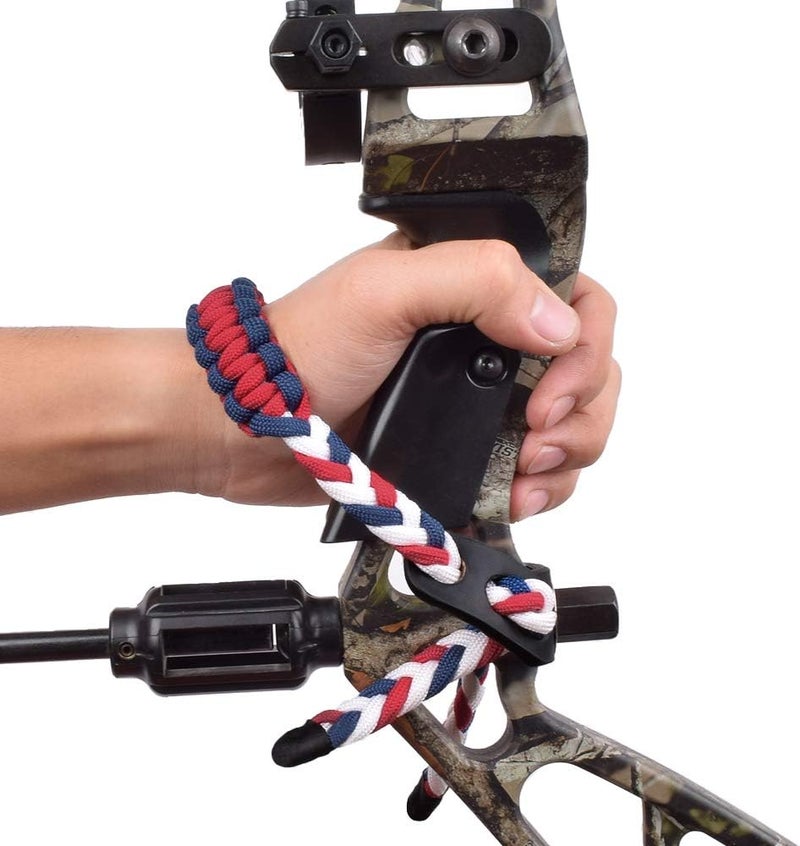 Yls Bow Slings Archery Wrist Sling Compound Bow Easy Carry Adjustable for Hunting Shooting - Image 1