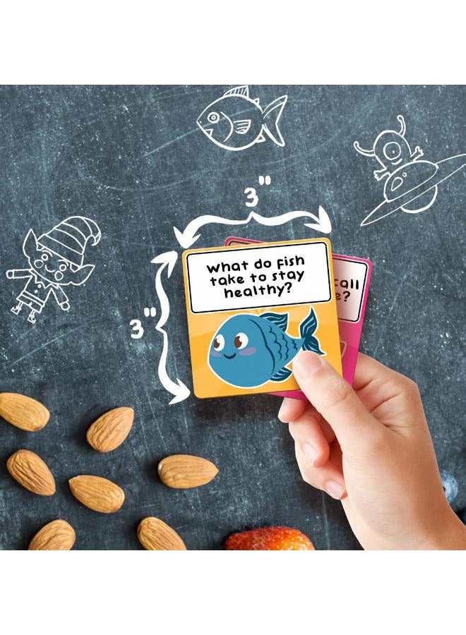 Savoychef 150 Joke Cards for Kids - Lunchbox Notes - Inspirational Motivational Cards for Children - Jokes and Puns for Boys and Girls - Great for Parties, Schools, Bake Sales, Picnics - Image 5