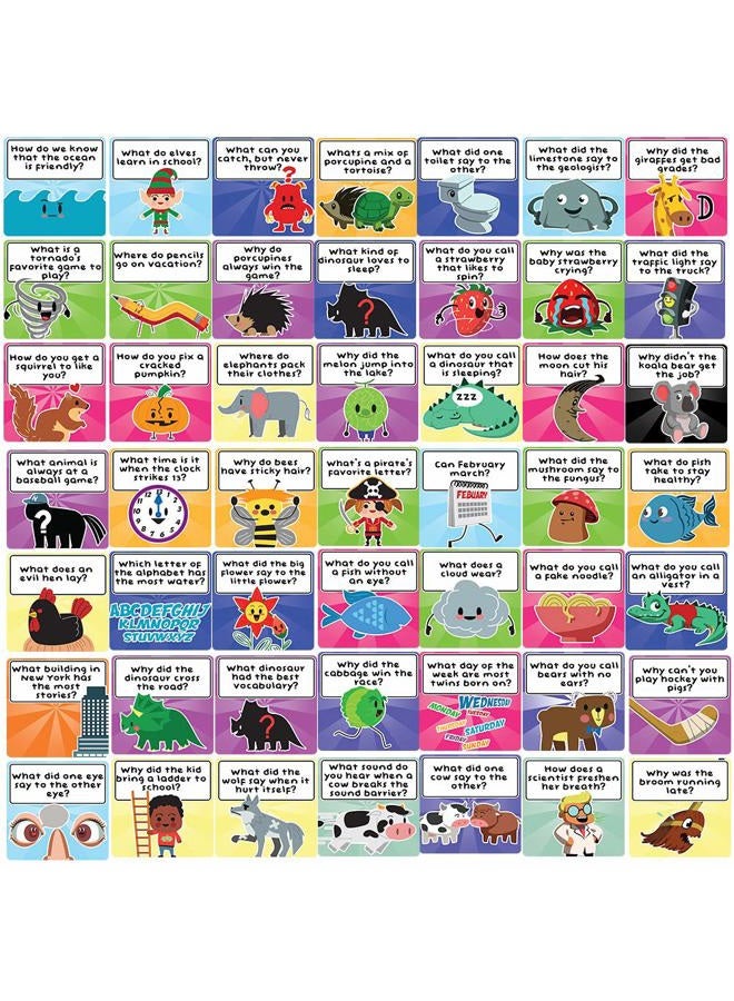 Savoychef 150 Joke Cards for Kids - Lunchbox Notes - Inspirational Motivational Cards for Children - Jokes and Puns for Boys and Girls - Great for Parties, Schools, Bake Sales, Picnics - Image 1