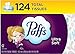 Puffs Facial Tissues Ultra Soft 1 Rectangle Box 124 Facial Tissues per Box Allergies and Colds Packaging May Vary - Image 2