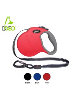 DOCO All Day Adventure Retractable Dog Leash with Stop-and Lock Control, Reflective Tape for Night Safety, Anti-Slip Grip Handle, 360-degree Swivel Snap for Tangle-Free Control (Medium, 16 Feet Long) - pzsku/Z37AD430BAA6D35860AFFZ/45/_/1737031644/02d0095f-e0e1-4049-8eef-0854663ce074