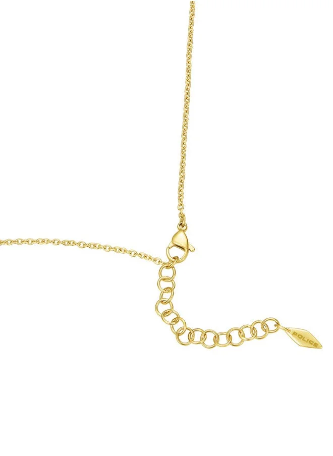 POLICE Necklace For Women Gold Plating With CrystalsPEJLN0001604