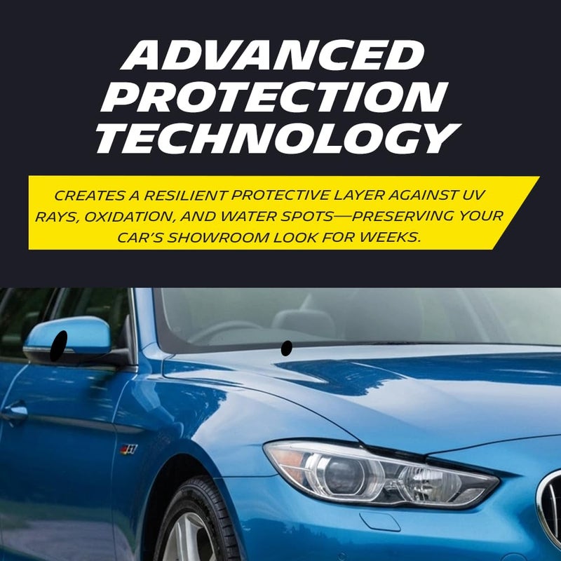 Michelin Liquid Wax Polish 500ml Deep Gloss Shine & Paint Protection From UV | Hydrophobic Formula Repels Water & Dirt | Easy Application & Long-Lasting Finish Safe on Clear Coat & All Paint Types - Image 3