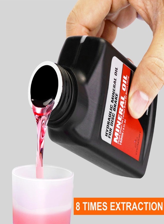 CHUMXINY Mineral Oi, 300ML Mineral Oil Brake Fluid for Shimano, Tektro and TRP Series Hydraulic Disc Brakes - Image 4