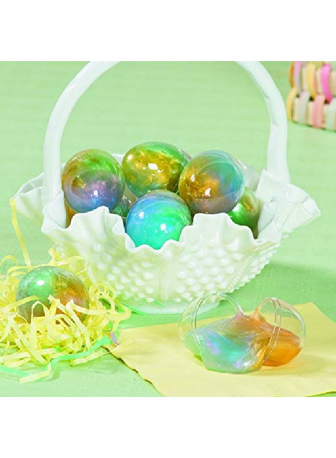 Fun Express Rainbow Glitter Slime Filled Eggs (1 Dozen) Easter Egg Hunt Supplies Birthday Party Favors & Prizes - Image 3
