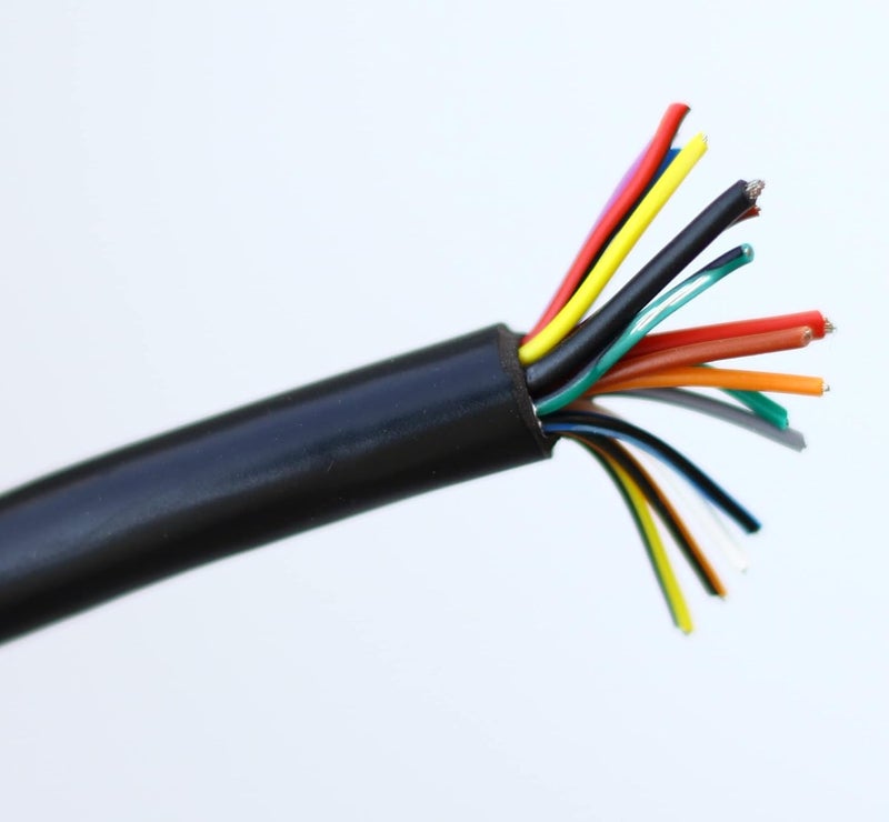 MapOut24 Obd connector cable OBD2 Male Connector cable OBD Diagnostic Extension wire Cable length two meter 16 core cable open plug wire 16 pin obd ultra male connector with wire SMPL062 - Image 2