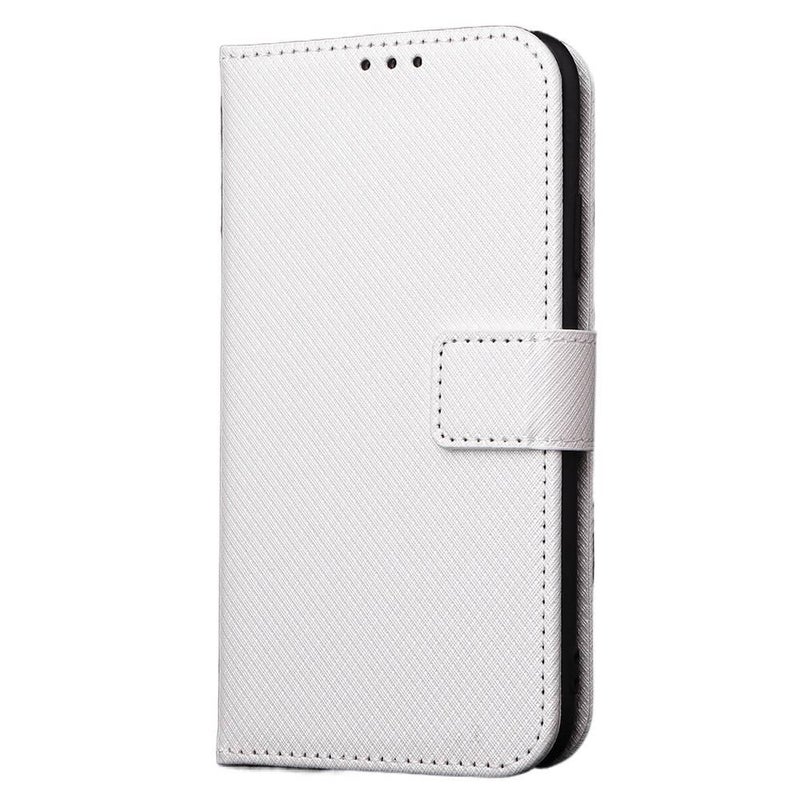 MS غطاء واقي بTPU لـ iphone6plus/6splus مع حامل بطاقات وحماية من السقوط مع مقاوم للصدمات مع حامل قائم مع ملمس الماس باللون أبيض بوظيفة حامل من مادة TPU باللون الأبيض - Image 1