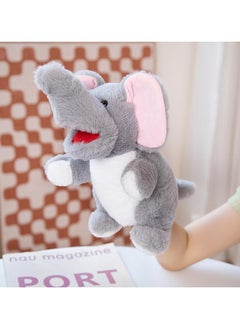 General Hand puppet, cute and soft animal plush toy |Removable mouth plush toy for pretend play, baby plush toy for performance theater, birthday gift  - Image 5