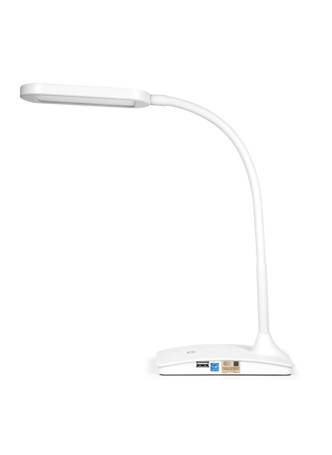 TW Lighting - Ivy-40Bk The Ivy Led Desk Lamp With Usb Port 3-Way Touch Switch Blue White - Image 1