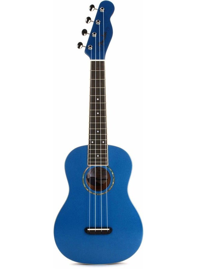 Zuma Concert Uke, Walnut Fingerboard, Lake Placid Blue
