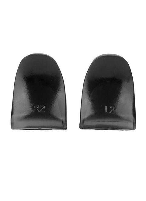 2 PCS/ Set Durable R2 L2 Buttons Trigger Extender Extension for PS4 Controller (Black)