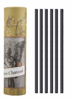 Artist Willow Charcoal Sticks for Sketching and Drawing Charcoal Pencils Approx 25 Sticks Size 4 5mm Dia Compressed Charcoal Sticks Art Supplies Charcoal