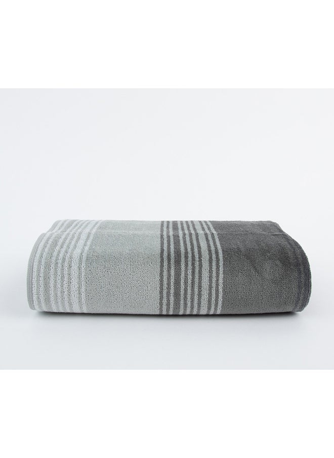 Towel Zooni 500 Gsm 100% Cotton-Pile To Pile Velor Stripe1 Hand  50X90 CmSoft Touch Extra Absorbent-Grey - pzsku/Z37ADE6AD558077AC82C0Z/45/_/1718005464/369158da-cada-4aa9-bcd9-b47bdc10ddce