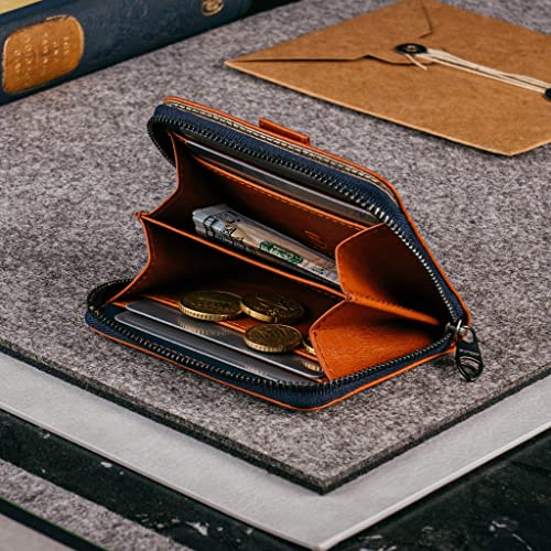 Vaultskin Mayfair Premier Leather Zip Wallet - Ultimate RFID Safety, Streamlined for Style & Functionality for Men and Women - Image 5