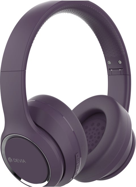 Devia Kenton Series wireless headphone, battery lasts 24 hours, range is 10 meters