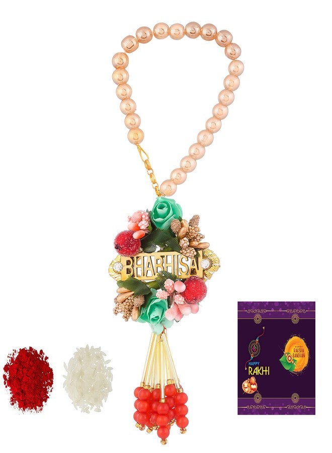 AR Eyewar Multicolor Flawer Pearl Chuda Set For Bhabhi Sa (ARR211123)