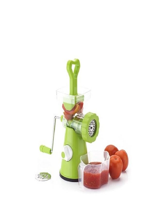 2 In 1 Manual Meat Mincer, Tomatoes and Fruits Blender