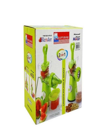 2 In 1 Manual Meat Mincer, Tomatoes and Fruits Blender - pzsku/Z37AE3DAD85ED6C254085Z/45/_/1691058806/3e2ebc73-9e63-4c35-b8a1-fd5264ebf42c