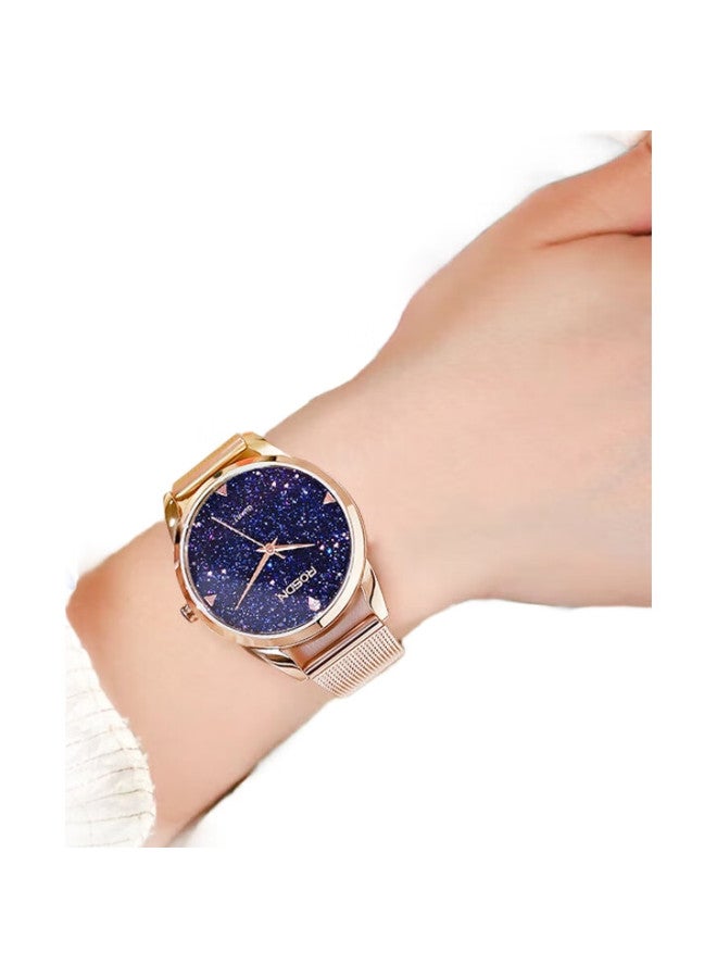 ROSDN 3.8 Day Gift, Starry Sky Watch For Women, Gift Box, Brand Starry Sky Fashion Elegant Top Ten Women'S Watches - Image 1
