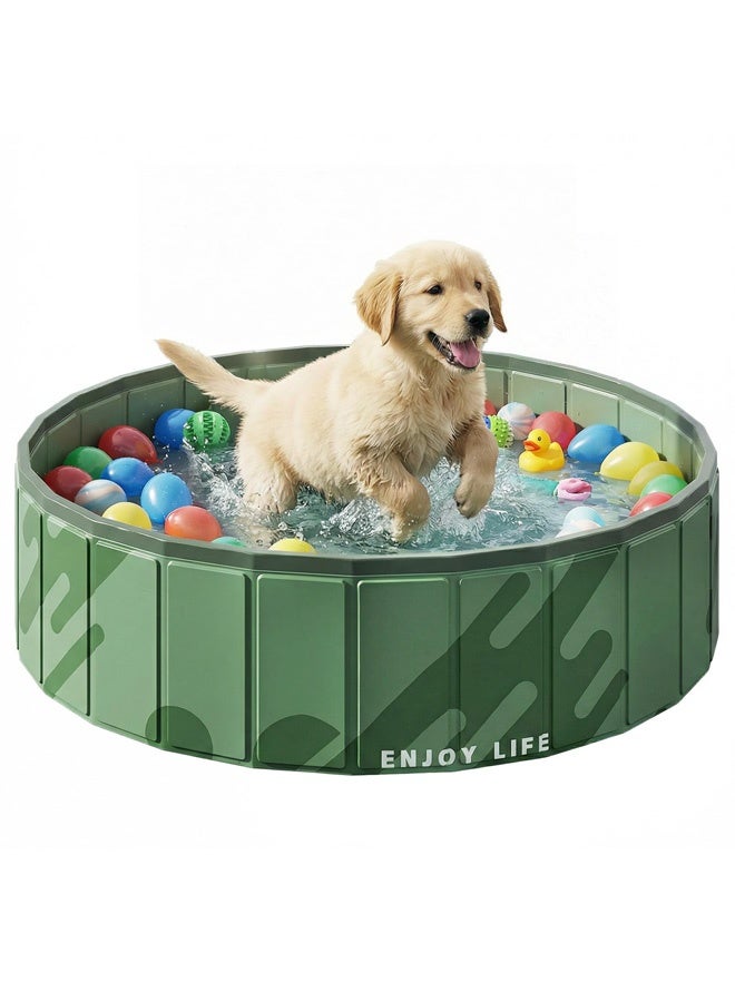 ZERIFAM Foldable Ball Pit Pool, Pet Dog Bath Pool, Kiddie Ball Pool Pool, Portable Sandbox Swimming Pool Indoor Outdoor Play Activity Center - Image 1