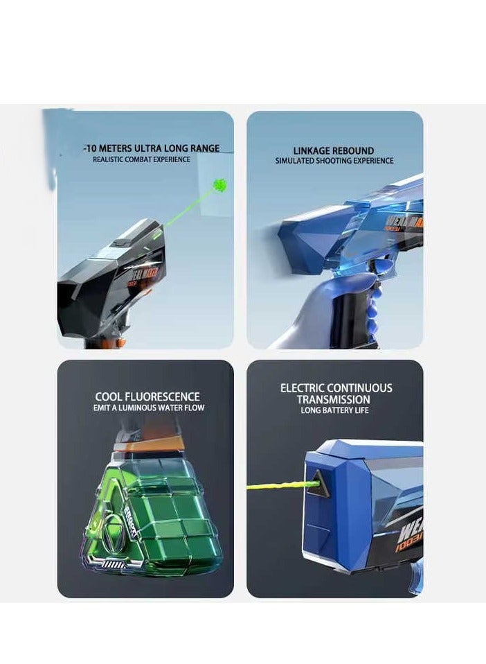 Electric water gun Automatic water gun for children and adults | Bath and beach machine gun toy - Image 3