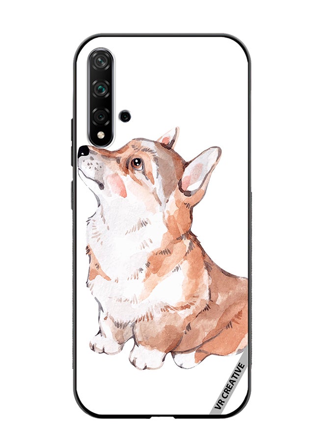 VR CREATIVE Protective Case Cover For Huawei Nova 5T Cute Fox Design Multicolour - Image 1