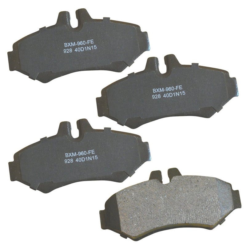 Bendix Premium SBM928 Semi-Metallic Rear Brake Pads for Select Models Dodge Sprinter 2500, 3500, Freightliner Mercedes-Benz G55 AMG, G500, G550 - Image 3